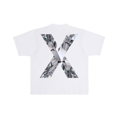 white Essentials tee